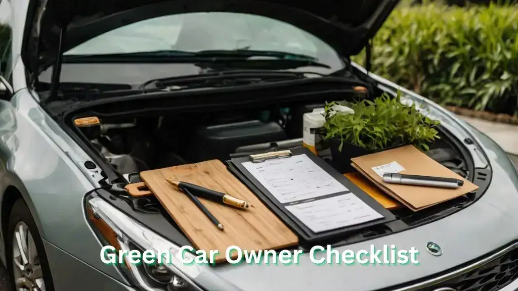 Complete Checklist for Green Car Owners