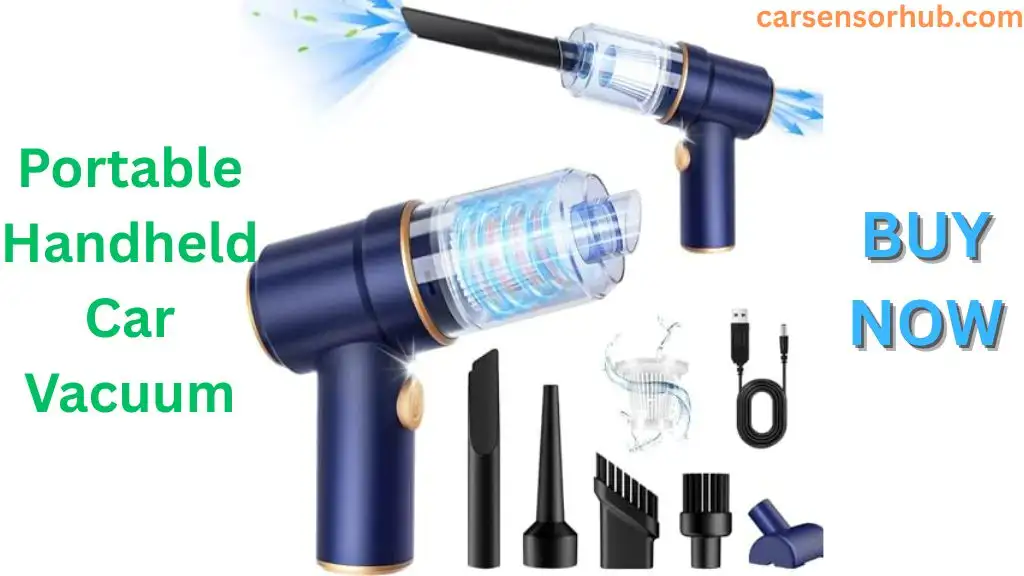 Portable Handheld Car Vacuum Cleaner for Quick Cleanups