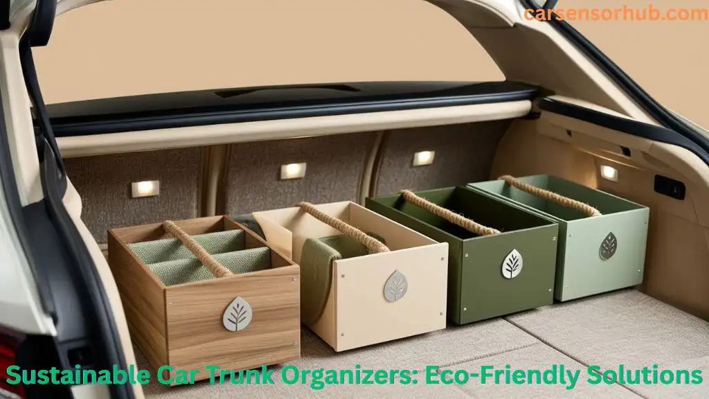 Sustainable Car Trunk Organizers: Eco-Friendly Solutions