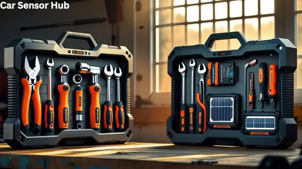 Electric Vs Solar-Powered Car Tools