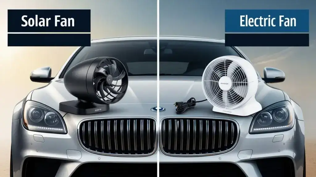 Solar Car Fans Vs Electric Car Fans