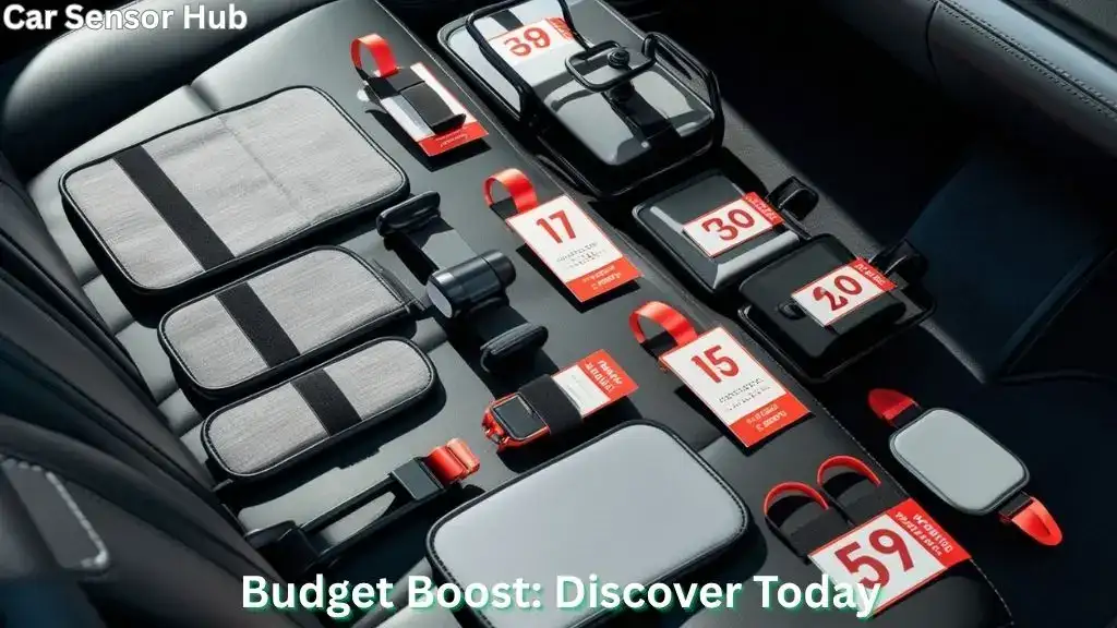 Best Budget Car Accessories Under $50 arranged in car