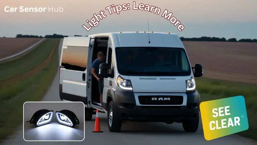 Bright LED Headlights for Ram Promaster night driving upgrade
