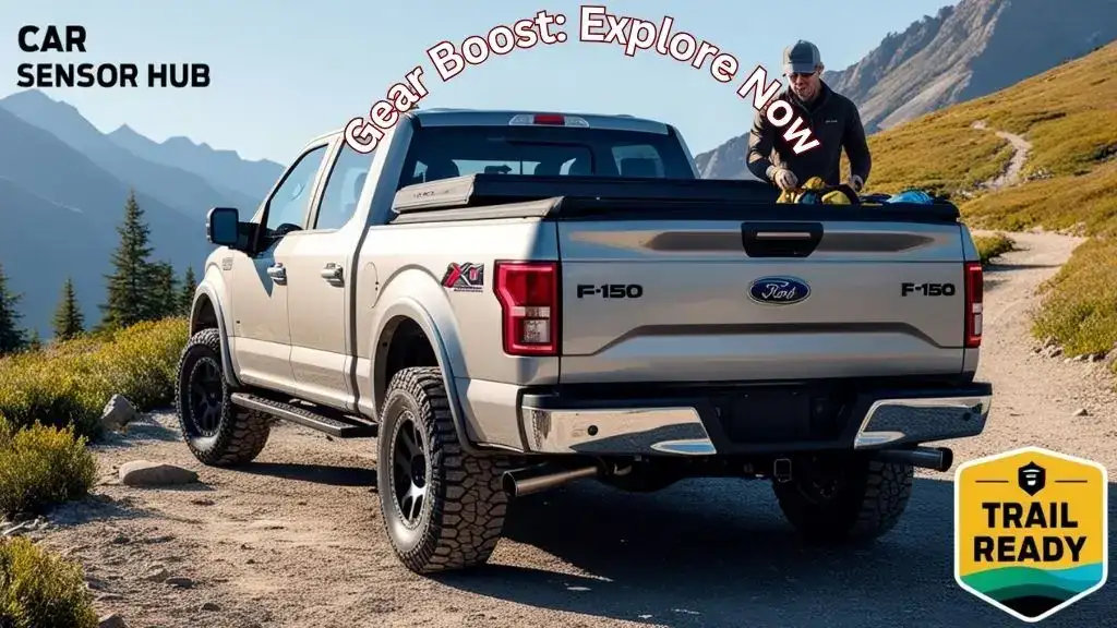 Fully accessorized Ford F-150 showing exterior and interior add-ons