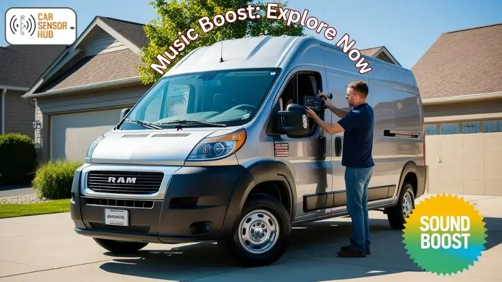 Upgraded Audio Systems for Ram Promaster with touchscreen and premium sound
