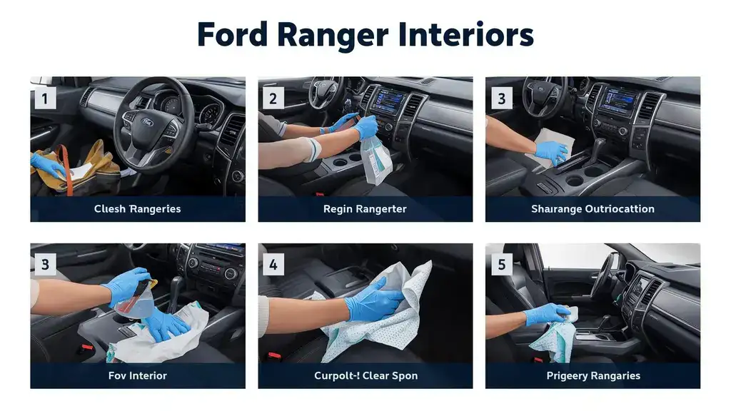How to Properly Clean a Ford Ranger Interior