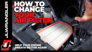 How to Change Jeep Wrangler Jl Engine Air Filter