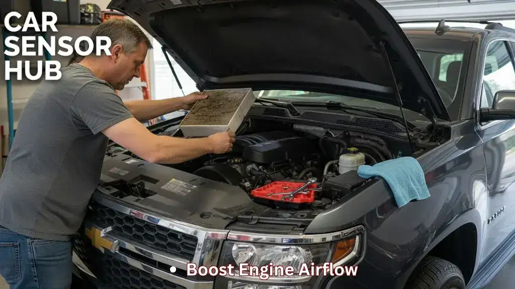 How to Replace Chevrolet Tahoe Air Filter by removing the engine air filter housing and installing a clean filter in a Chevrolet Tahoe