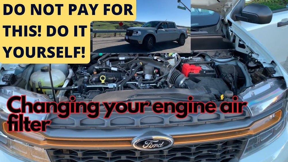 Is It Easy to Replace the Air Filter in a Ford Maverick