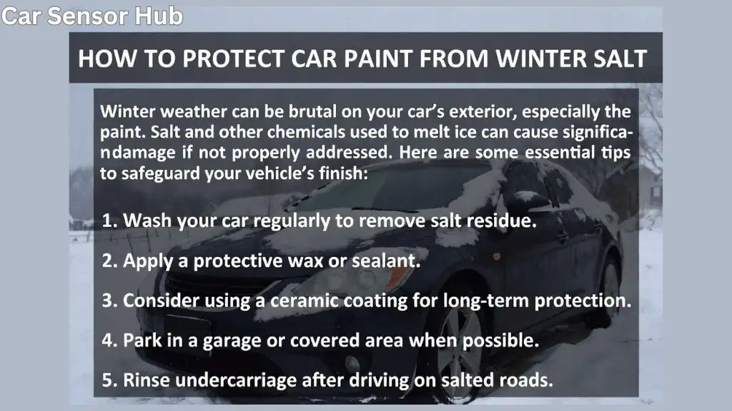 protect car paint from winter salt