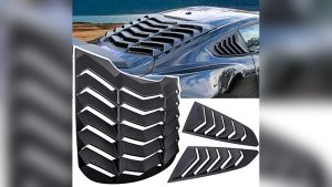 Window Louvers for Ford Mustang