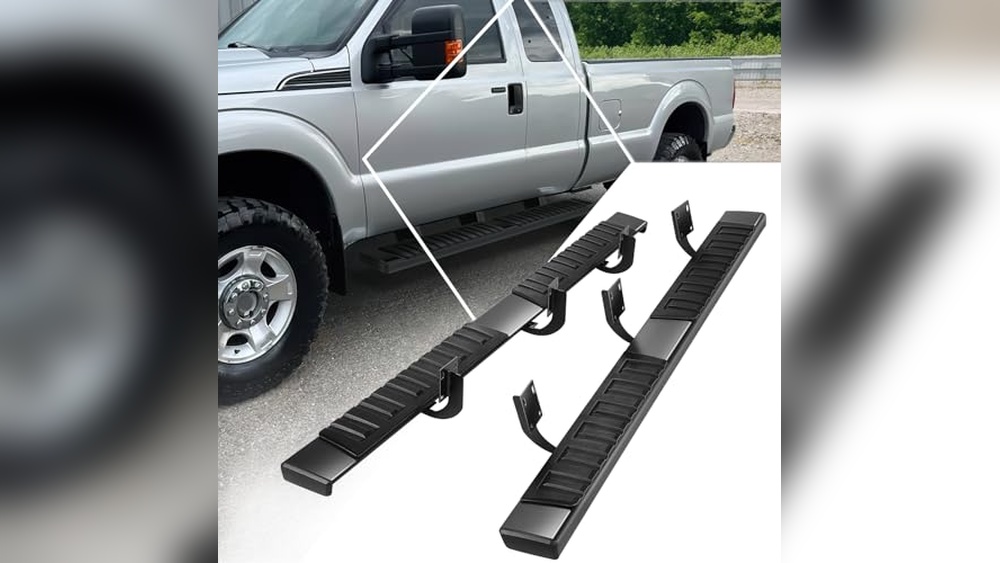 Ford F-250 Side Step Bars Easy Install