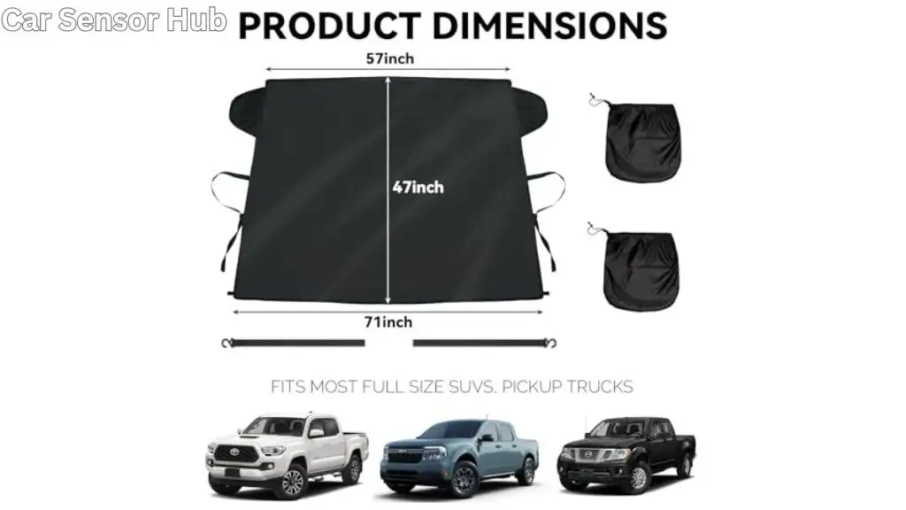 Maverick Windshield Snow Cover Frost Guard