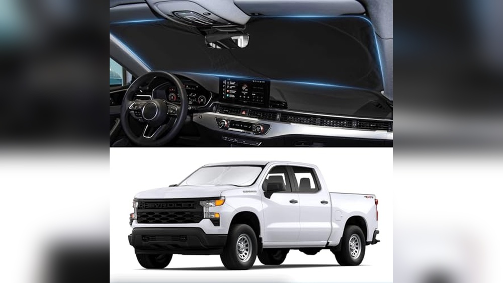 Sunshade Windshield Cover for Silverado 1500