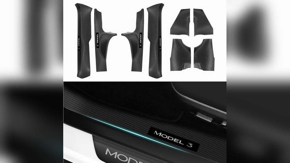 door sill protectors tesla model 3