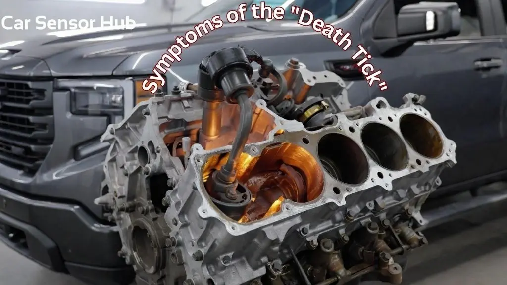 A diagram of a collapsed lifter in a GMC Sierra 1500 5.3L engine.
