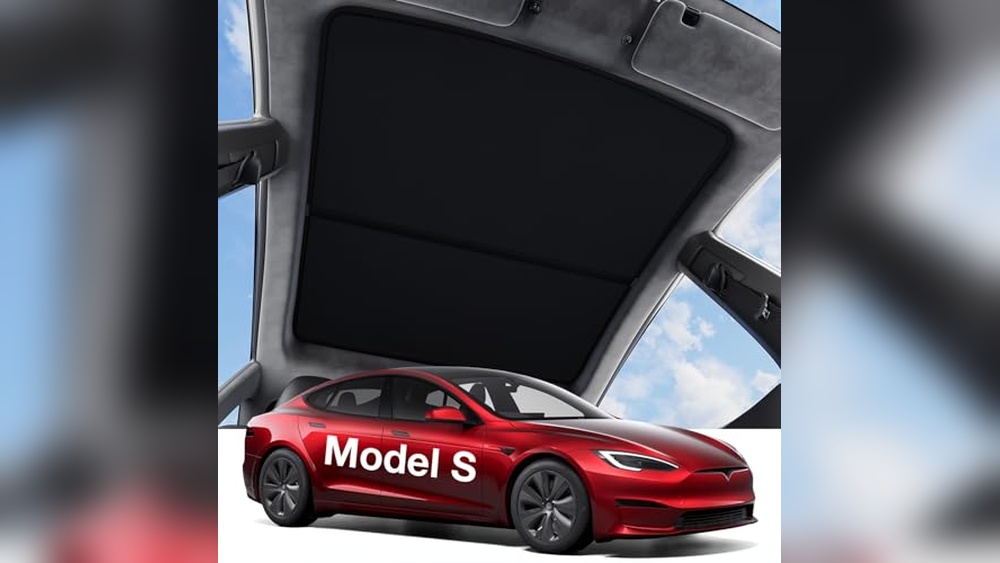 Sunshade for Tesla Model S Glass Roof