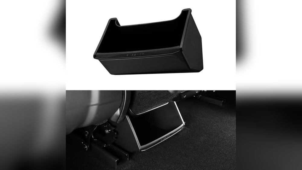 under seat storage box tesla model 3