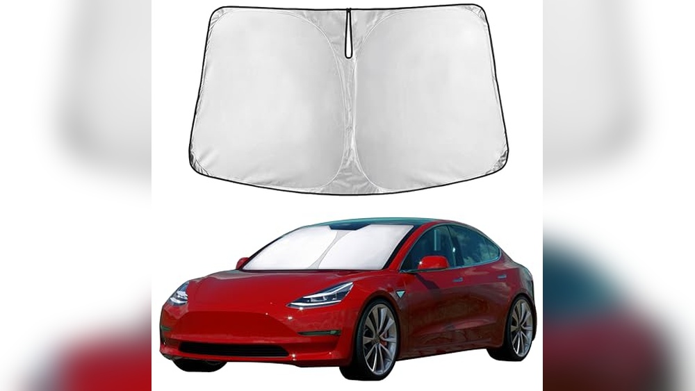 Windshield Sunshade for Tesla Model Y