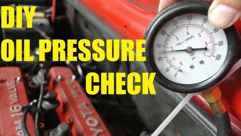 how to check actual oil pressure without sensor 1