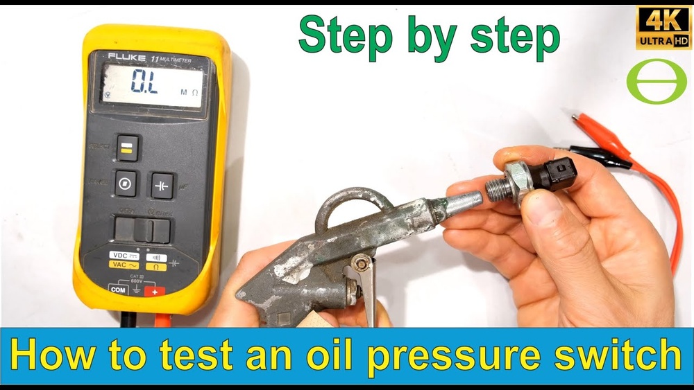 how to test oil pressure sensor with multimeter