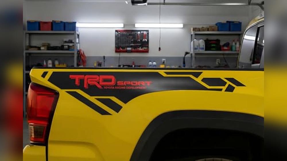toyota tacoma bed decals