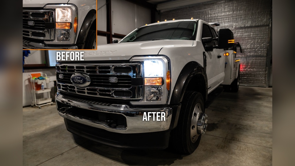 Ford F250 Super Duty Led Headlight Bulb Change Guide