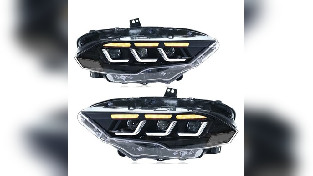 Ford Mustang LED Headlight Upgrade