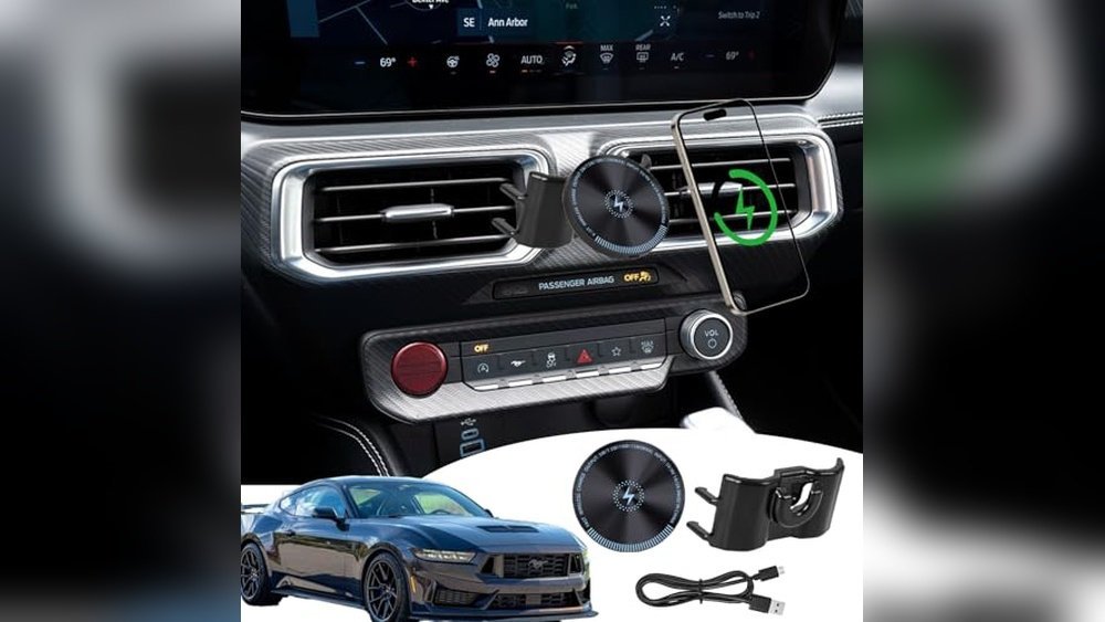 Ford Mustang Wireless Phone Mount
