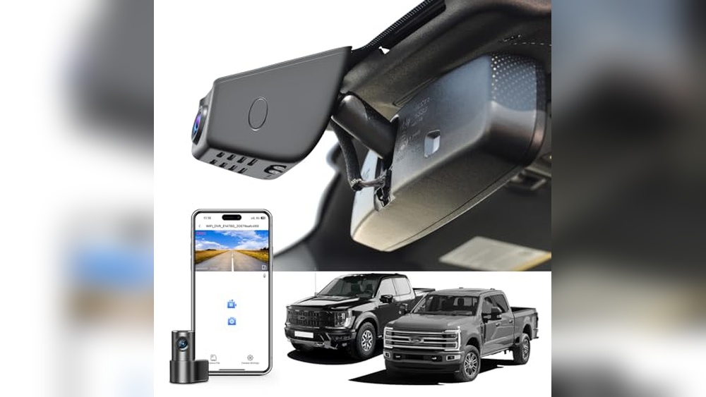 Front And Rear Dash Cam for Ford Super Duty