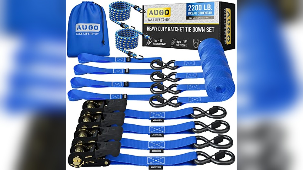 heavy duty ratchet straps for truck bed cargo