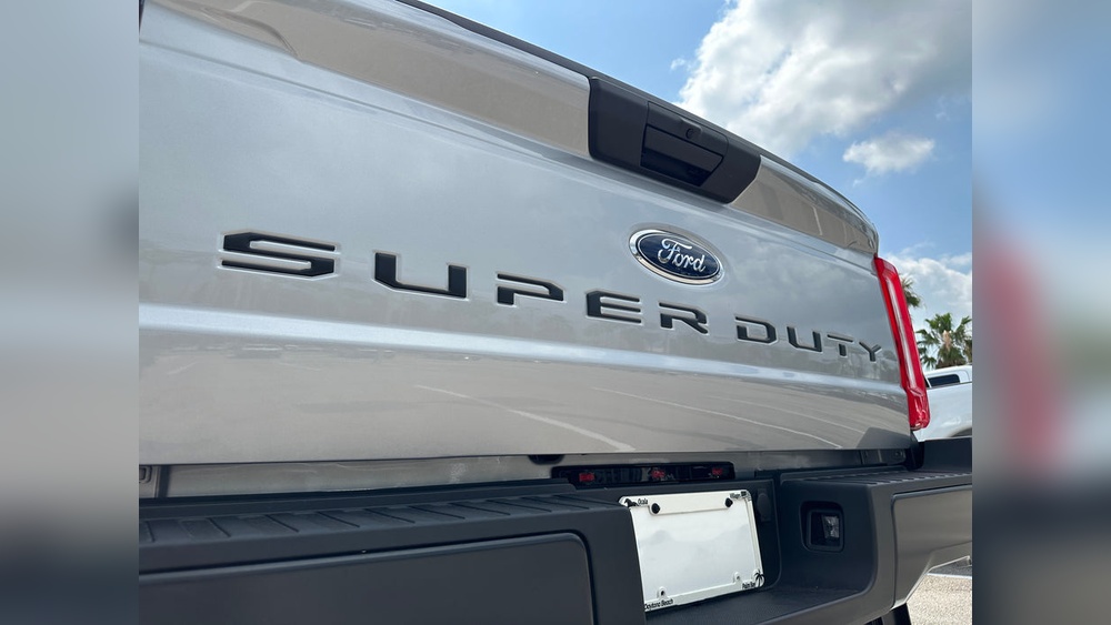 how to apply tailgate letter inserts on ford super duty