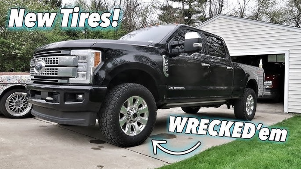 how to fit 35 inch tires on stock ford f250 super duty