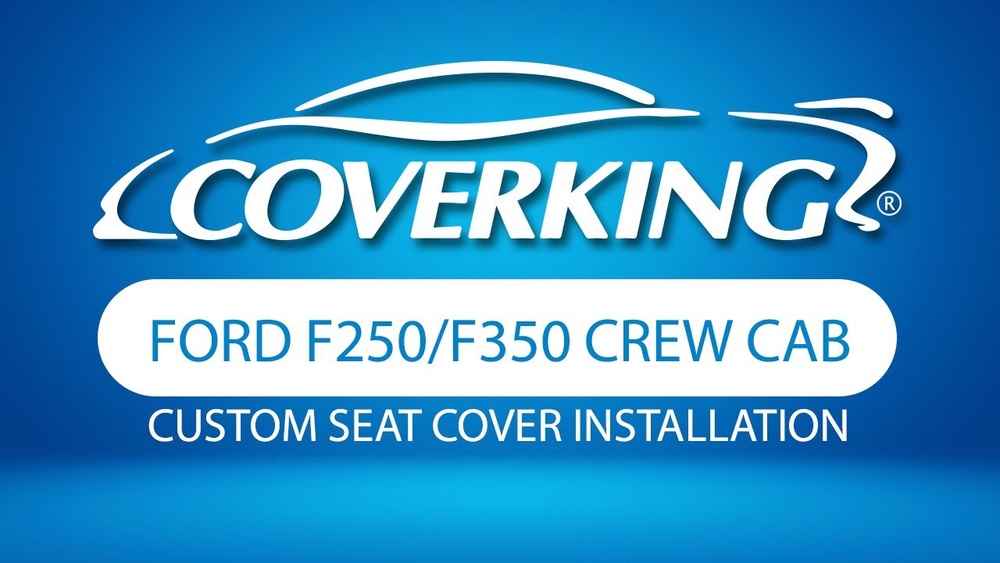 how to install custom seat covers in ford f250 crew cab