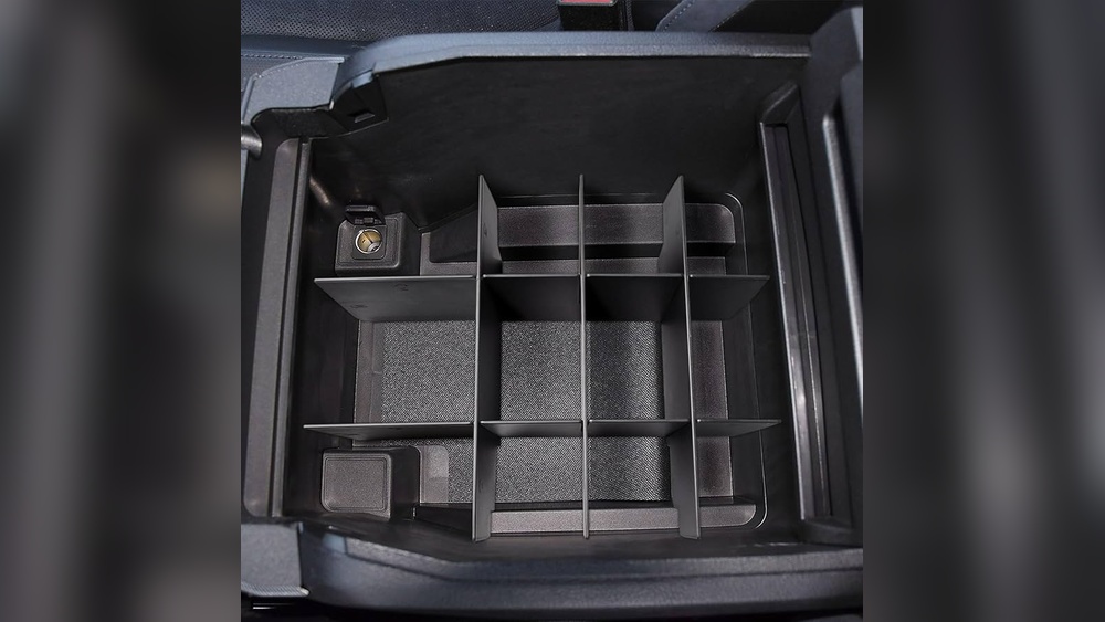 how to organize ford f250 center console storage