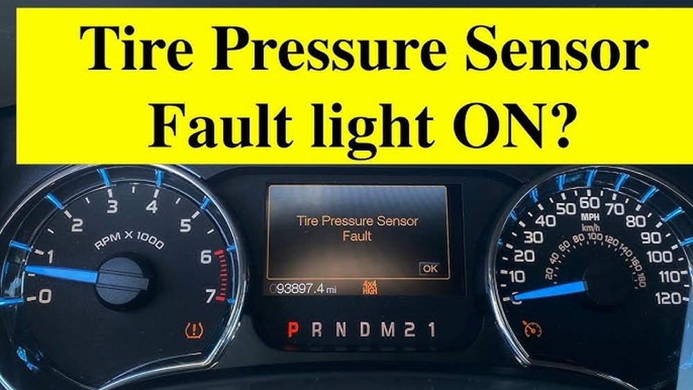 Why is Ford F-150 TPMS Light Blinking