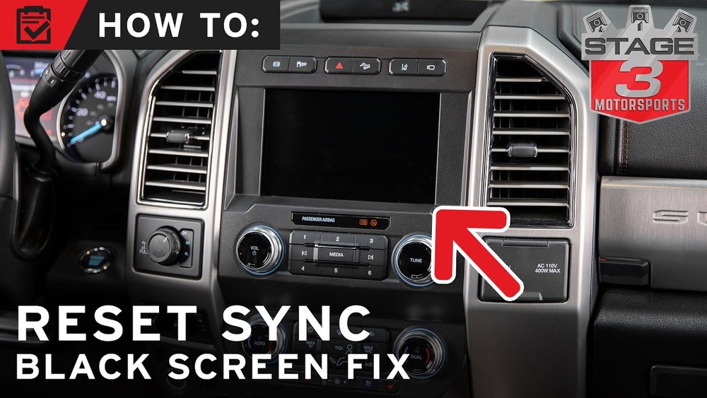 Why is My Ford Super Duty Radio Screen Not Working