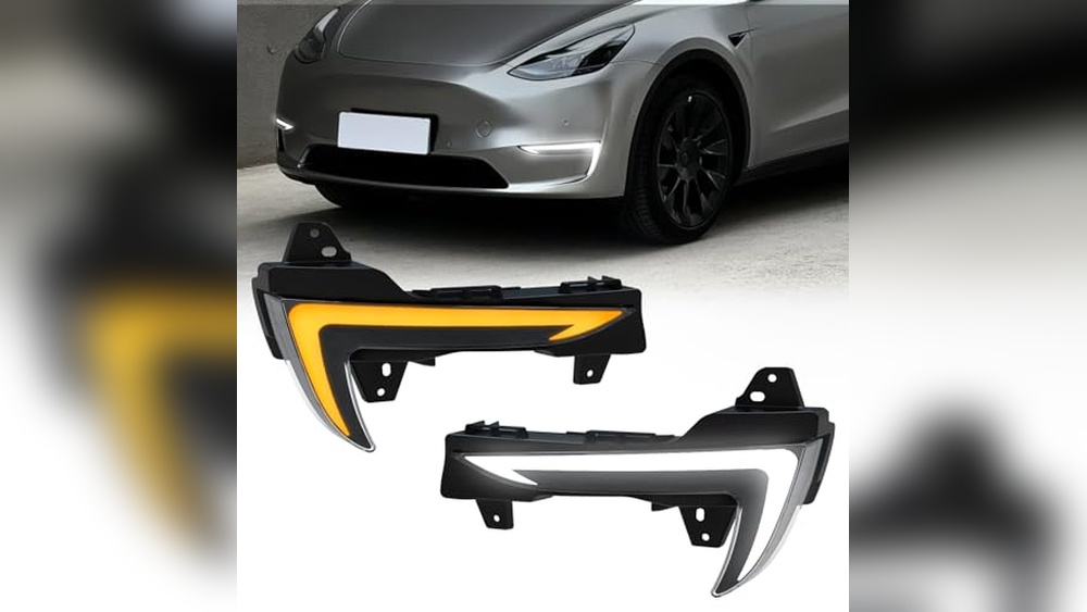 dynamic turn signal lights for tesla model y