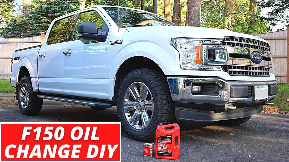 ford f 150 xlt oil change diy