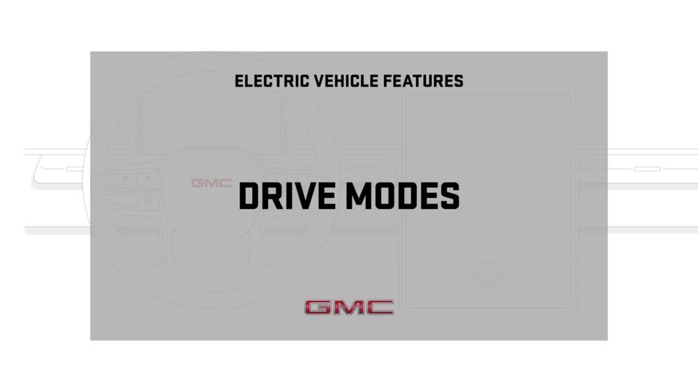 How GMC Sierra 1500 Drive Modes Work