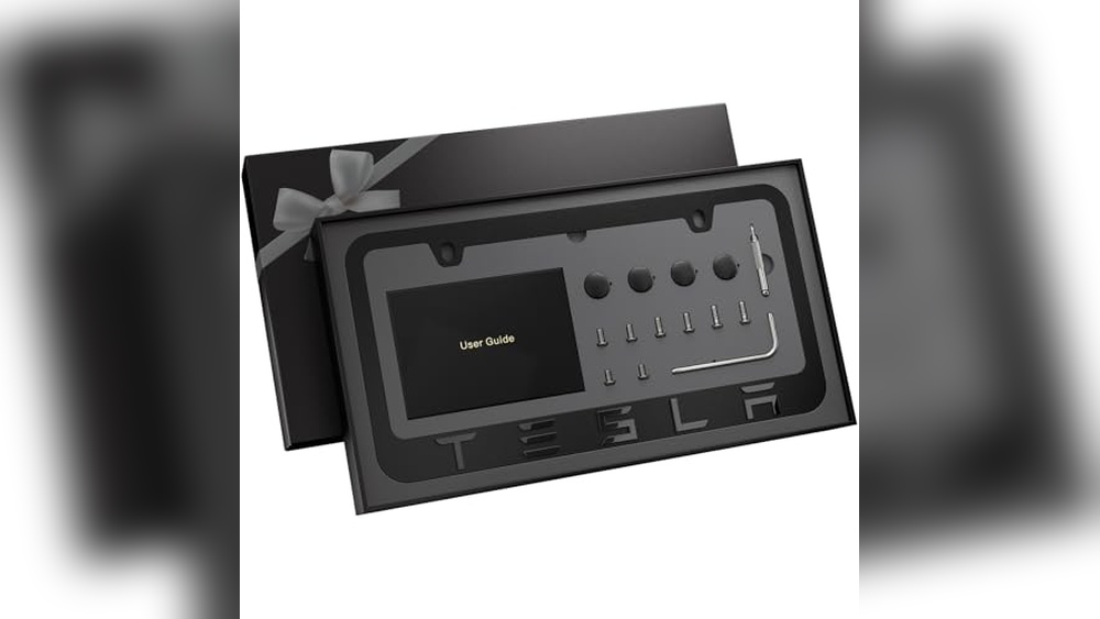 license plate frame for tesla model y