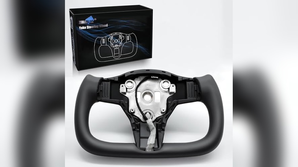 yoke steering wheel for tesla model y