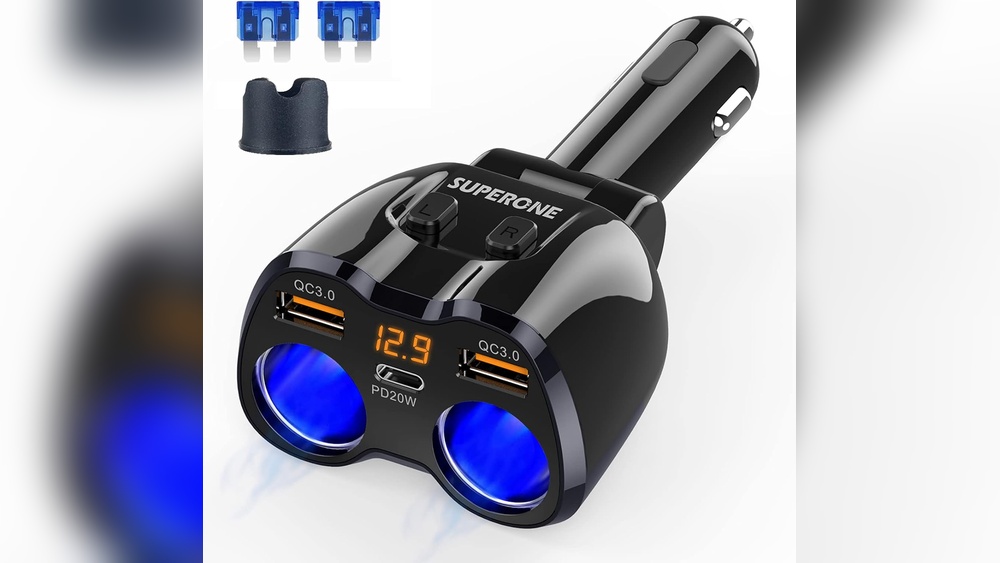 Cigarette Lighter Splitter for Car