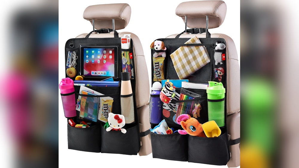 Backseat Organizer for Kids School Commute