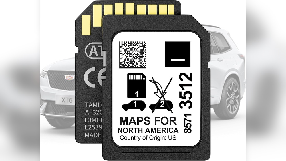 chevrolet suburban navigation card