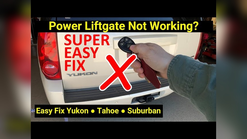 Chevrolet Suburban Power Liftgate Not Working