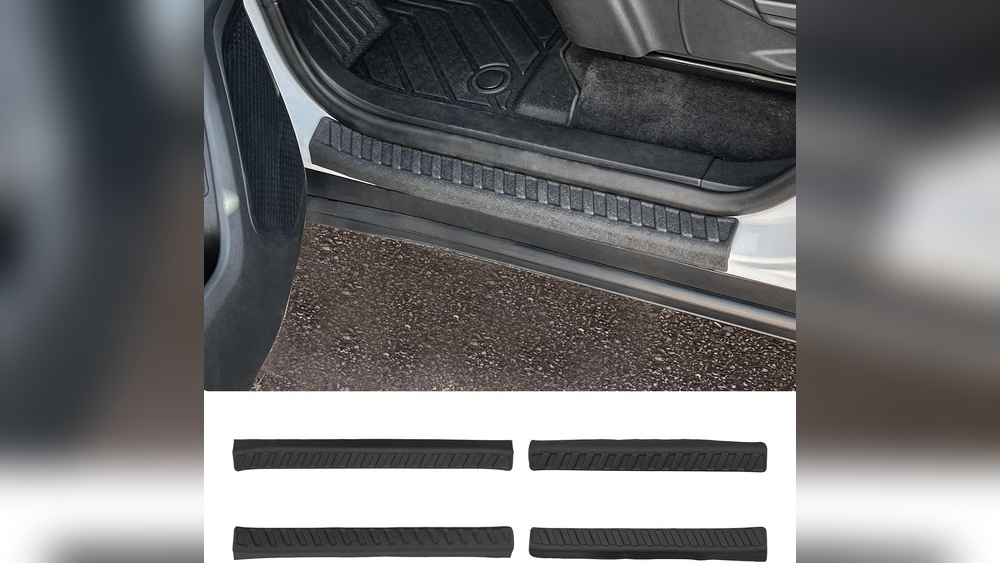 chevrolet traverse door sill protectors