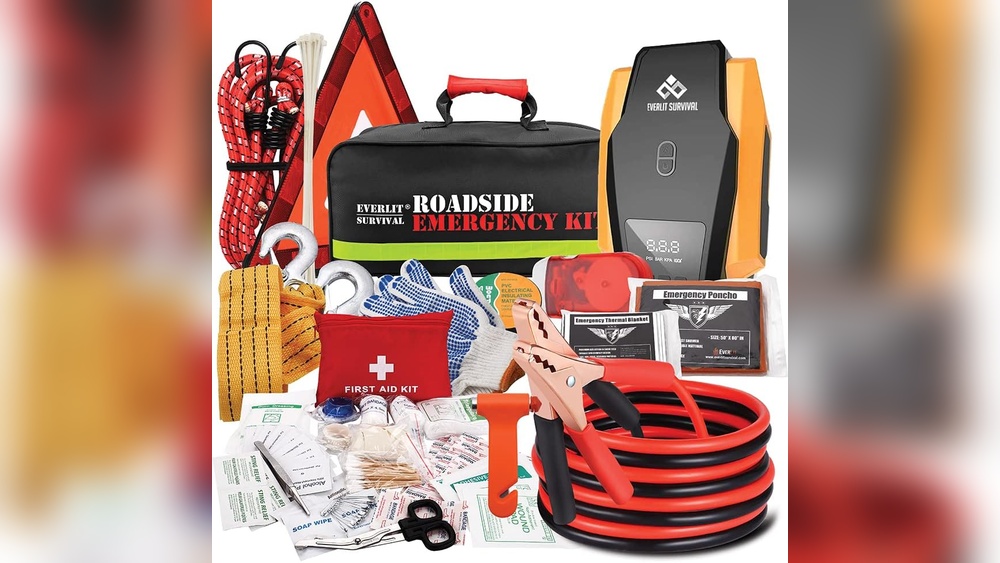 Heavy Duty Car Emergency Kit for Road Trips