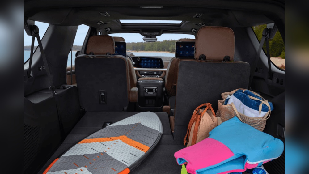 how to fold third row seats in chevrolet suburban