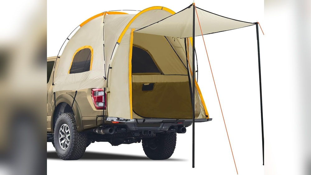 truck bed tent designed for chevrolet colorado
